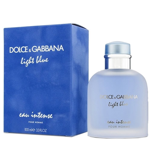 Dolce & Gabbana Light Blue Eau Intense EDP For Men – 100ml – Perfume ...